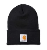 Czapki damskie - Czapka Carhartt Acrylic Watch Hat black - miniaturka - grafika 1