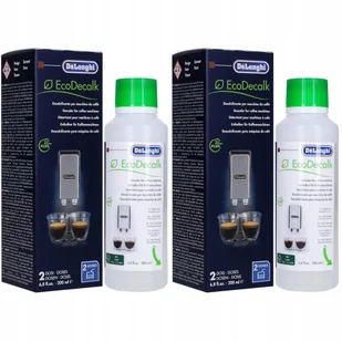 Delonghi Odkamieniacz DLSC202 200ML-ECODECALK 2x - Inne artykuły czyszczące - miniaturka - grafika 1