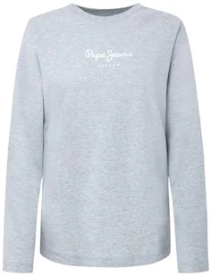 Pepe Jeans Koszulka damska Wendys Ls, Szary (szary Marl), M - Koszulki i topy damskie - miniaturka - grafika 1