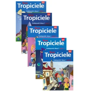 Nowi Tropiciele. Edukacja wczesnoszkolna. Podręcznik. Część 1-5. Klasa 1 - Podręczniki dla szkół podstawowych - miniaturka - grafika 1