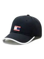 Czapki dla dzieci - Tommy Hilfiger Czapka z daszkiem Flag AU0AU01732 Czarny - miniaturka - grafika 1