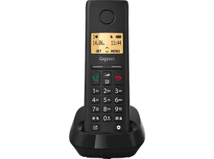 Telefon bezprzewodowy GIGASET Pure 200 Czarny - Telefony stacjonarne - miniaturka - grafika 1