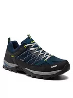 Buty trekkingowe męskie - CMP Trekkingi Rigel Low Treking Shoe Wp 3Q54457UG Granatowy - miniaturka - grafika 1