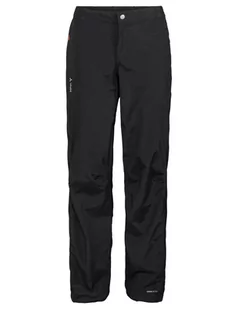 Vaude damskie spodnie damskie Yaras deszcz zamek błyskawiczny Iii spodnie Czarny 36 414470100360 - Spodnie sportowe damskie - miniaturka - grafika 1