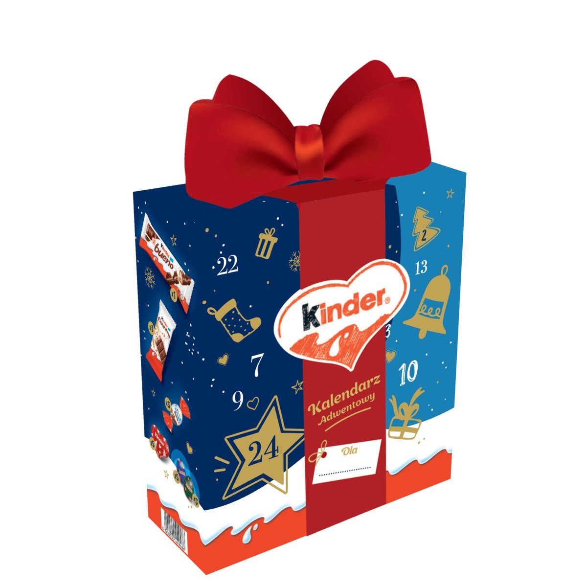 Kinder MIX Kalendarz adwentowy 214g