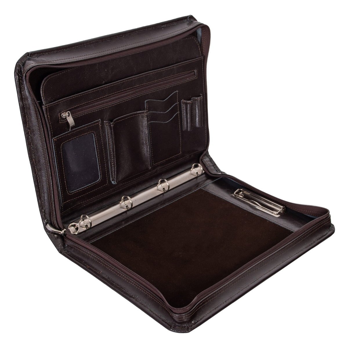 Aktówka skórzana Tizano BWS01 czekolada