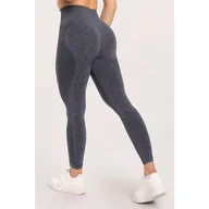Spodnie sportowe damskie - Legginsy fitness damskie Gym Glamour seamless - miniaturka - grafika 1