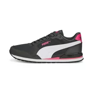 Buty trekkingowe dziecięce - Buty da dzieci Puma ST Runner v3 Mesh Jr Shadow - miniaturka - grafika 1