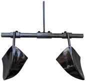 Akcesoria do urządzeń ogrodniczych - GENEA GA14 Belka z obsypnikami (krótka) do ciągnika jednoosiowego i glebogryzarki - miniaturka - grafika 1