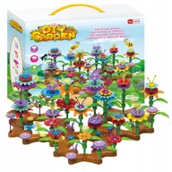 Klocki - Kwiaty Klocki Budowania Ogrodu Kwiatów Ogród 148El - miniaturka - grafika 1