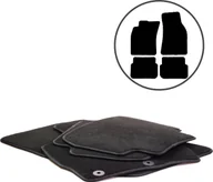 Dywaniki samochodowe - Dikel Dywaniki samochodowe 4szt. Audi A6 C6 2004-2006 - miniaturka - grafika 1