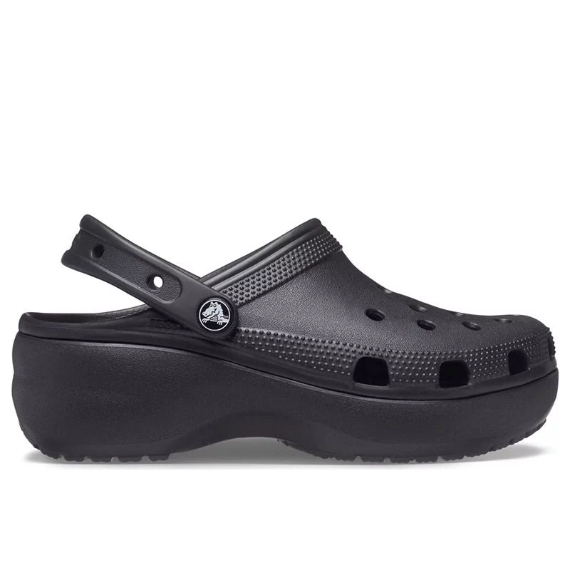 Crocs Klapki Classic Platform Clog 206750-001 - czarne