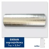 Akcesoria grzewcze - Ekran zagrzejnikowy rolka 0,5 x 5 m - miniaturka - grafika 1