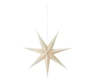 Oświetlenie świąteczne - Markslojd Gwiazda wisząca LED Blank, bateria, 75cm, złota - miniaturka - grafika 1