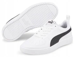 Puma Rickie Jr 384311 03 Buty Damskie Białe - Buty sportowe damskie - miniaturka - grafika 1