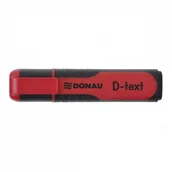 Zakreślacze - Donau Zakreślacz D-tekst czerwony DN049-3 - miniaturka - grafika 1