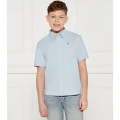 Bluzki dla chłopców - Tommy Hilfiger Koszula | Regular Fit | oxford - miniaturka - grafika 1