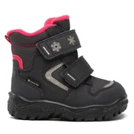Buty dla dziewczynek - Śniegowce Superfit GORE-TEX 1-000045-2020 M Szary - miniaturka - grafika 1