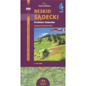 Atlasy i mapy - Cartomedia  Beskid Sądecki. Przełom Popradu. Mapa turystyczna - miniaturka - grafika 1