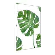 Foto gadżety - Foto-obraz szkło hartowane pionowy Monstera - miniaturka - grafika 1