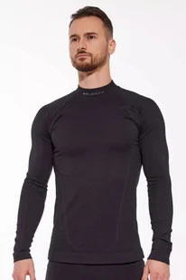 Bluza termoaktywna męska na motocykl Brubeck Cooler LS1654M czarny - Bluzy sportowe męskie - miniaturka - grafika 1