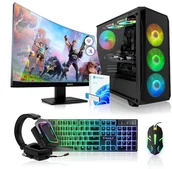 Zestawy komputerowe - ZESTAW KOMPUTER GAMINGOWY DO GIER EVO V8 / RYZEN / RX 580 8GB / 64GB / WiFi - miniaturka - grafika 1