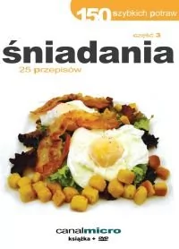 150 szybkich potraw Sniadania + DVD - Książki kucharskie - miniaturka - grafika 1
