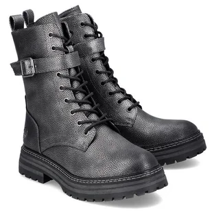 Trzewiki damskie Rieker 93024-90 SILVER/PLATINUM R.38 - Botki damskie - miniaturka - grafika 1