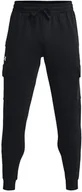 Spodnie sportowe męskie - Spodnie męskie UNDER ARMOUR Dresowe Rival Fleece Cargo Joggers M - miniaturka - grafika 1
