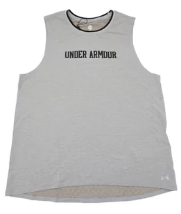 UNDER ARMOUR KOSZULKA ATHLETE RECOVERY 1362555011 SM JASNOOSZARY - Koszulki i topy damskie - miniaturka - grafika 1