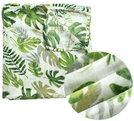 Otulacze - Kocyk otulacz muślinowy z bambusem pieluszka pielucha 120 x 120 cm - miniaturka - grafika 1