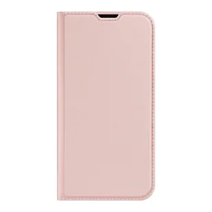 Dux Ducis Skin Pro kabura etui pokrowiec z klapką iPhone 14 Max różowy - Etui i futerały do telefonów - miniaturka - grafika 9