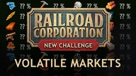 Gry PC Cyfrowe - Railroad Corporation - Volatile Markets PC - miniaturka - grafika 1