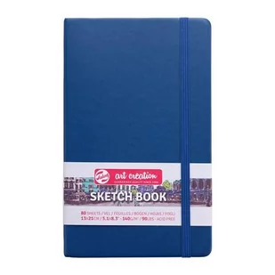 Szkicownik Granatowy 140G 80K 13X21Cm Talens - Podobrazia, bloki, papiery - miniaturka - grafika 1