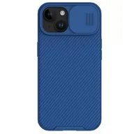 Etui i futerały do telefonów - Etui APPLE IPHONE 15 PLUS Nillkin CamShield Pro niebieskie - miniaturka - grafika 1