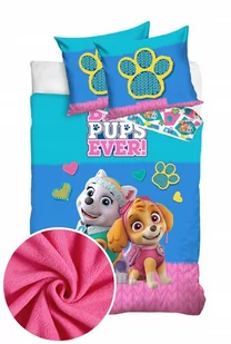 Psi Patrol Skye Ciepły Komplet Pościeli Dziecięcej  160 X 200 Coral Puszysty Miły - Pościel dla dzieci - miniaturka - grafika 1