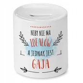 Skarbonki - Skarbonka Dla Gai na Urodziny na Prezent z Nadrukiem ze Zdjęciem - miniaturka - grafika 1