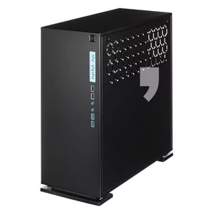 IN WIN Development In Win 303 Mini Wieża Czarny  Computer przypadkach (Mini-Tower, PC, SECC, szkło hartowane, ATX, Micro-ATX, Mini-ATX, czarny) 303 BLACK - Obudowy komputerowe - miniaturka - grafika 1