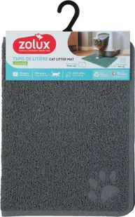 ZOLUX Wycieraczka pod kuwetę dla kota szara M duża 40x60 cm - Kuwety dla kotów - miniaturka - grafika 1