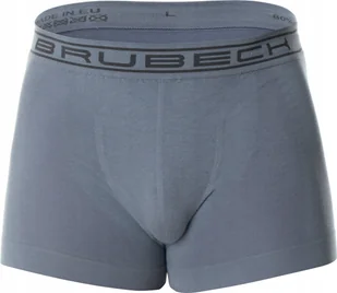 Brubeck BX10050A Bokserki męskie COMFORT COTTON stalowy XXL - Majtki męskie - miniaturka - grafika 1
