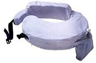 My Brest Friend Dodatkowa osłona, standardowa, niebiesko-białe paski, 200 g - Poduszki do karmienia - miniaturka - grafika 1