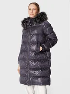 Kurtki damskie - Geox Kurtka zimowa Becksie W2628H T2843 F4569 Granatowy Relaxed Fit - miniaturka - grafika 1