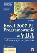 Aplikacje biurowe - Excel 2007 PL. Programowanie w VBA. Vademecum Profesjonalisty - miniaturka - grafika 1