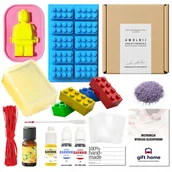 Kosmetyki kąpielowe dla dzieci - Zestaw DIY do robienia mydełek w kształcie klocków dla dzieci - miniaturka - grafika 1