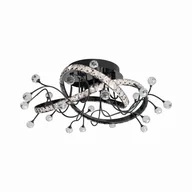 Lampy sufitowe - Maia lampa sufitowa (z pilotem) 1xLED/26W czarna MX3481-1S-3BCT - miniaturka - grafika 1