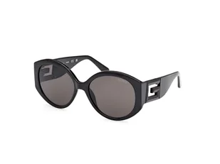 Guess GU7917 Okulary przeciwsłoneczne, Kobiety, Shiny Black (czarny), Jeden rozmiar - Okulary przeciwsłoneczne - miniaturka - grafika 1