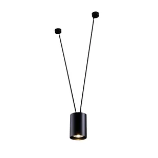Lampa wisząca Vivin 45 z czarnym kloszem – outlet - Oprawy, klosze i abażury - miniaturka - grafika 1