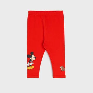 Dresy i komplety dla chłopców - Sinsay - Spodnie dresowe Myszka Miki - Czerwony - grafika 1