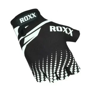 Rękawiczki rowerowe Roxx Cycling Gloves Gel Padded | CZARNO-BIAŁE XXL - Rękawiczki rowerowe - miniaturka - grafika 1