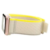 Akcesoria do smartwatchy - Pasek LUNA do Apple Watch 3/4/5/6/7/8/SE (42/44/45mm) A00096 Beżowo-żółty - miniaturka - grafika 1